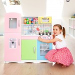 Bucatarie pentru copii Pastel din lemn cu accesorii incluse